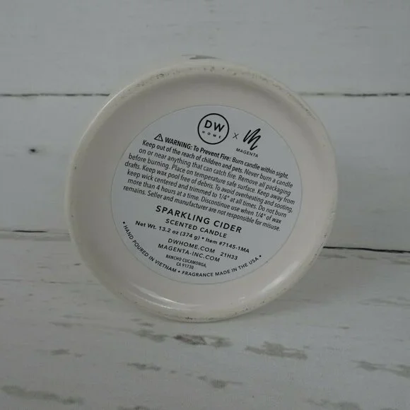 New Rae Dunn MAGIC Gnome Scented Candle Sparkling Cider Farmhouse Decor 13.2 oz - Picture 4 of 4